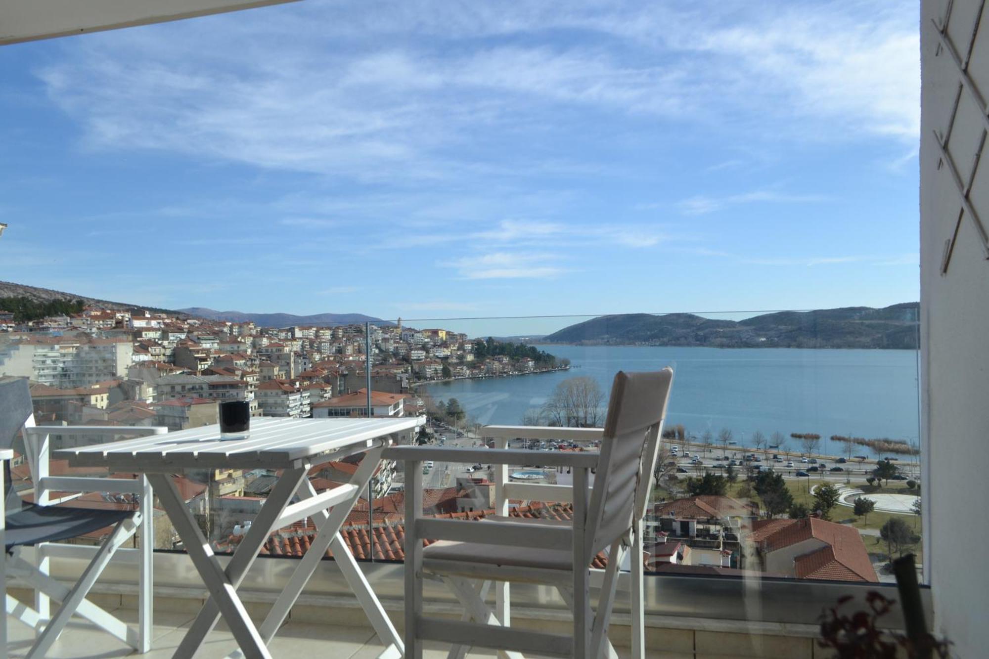 Calm Lake Balcony Kastoria Exterior foto